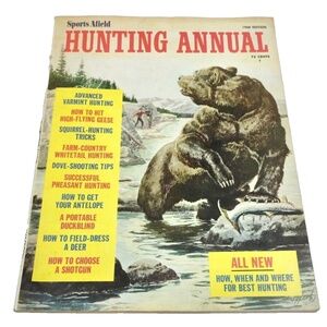 VINTAGE 1968 SPORTS AFIELD Magazine~HUNTING + FISHING~HUNTING ANNUAL ISSUE